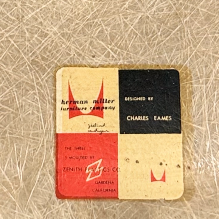 Early 1950s Eames Fiberglass Armchair by Herman Miller – Zenith Plastics