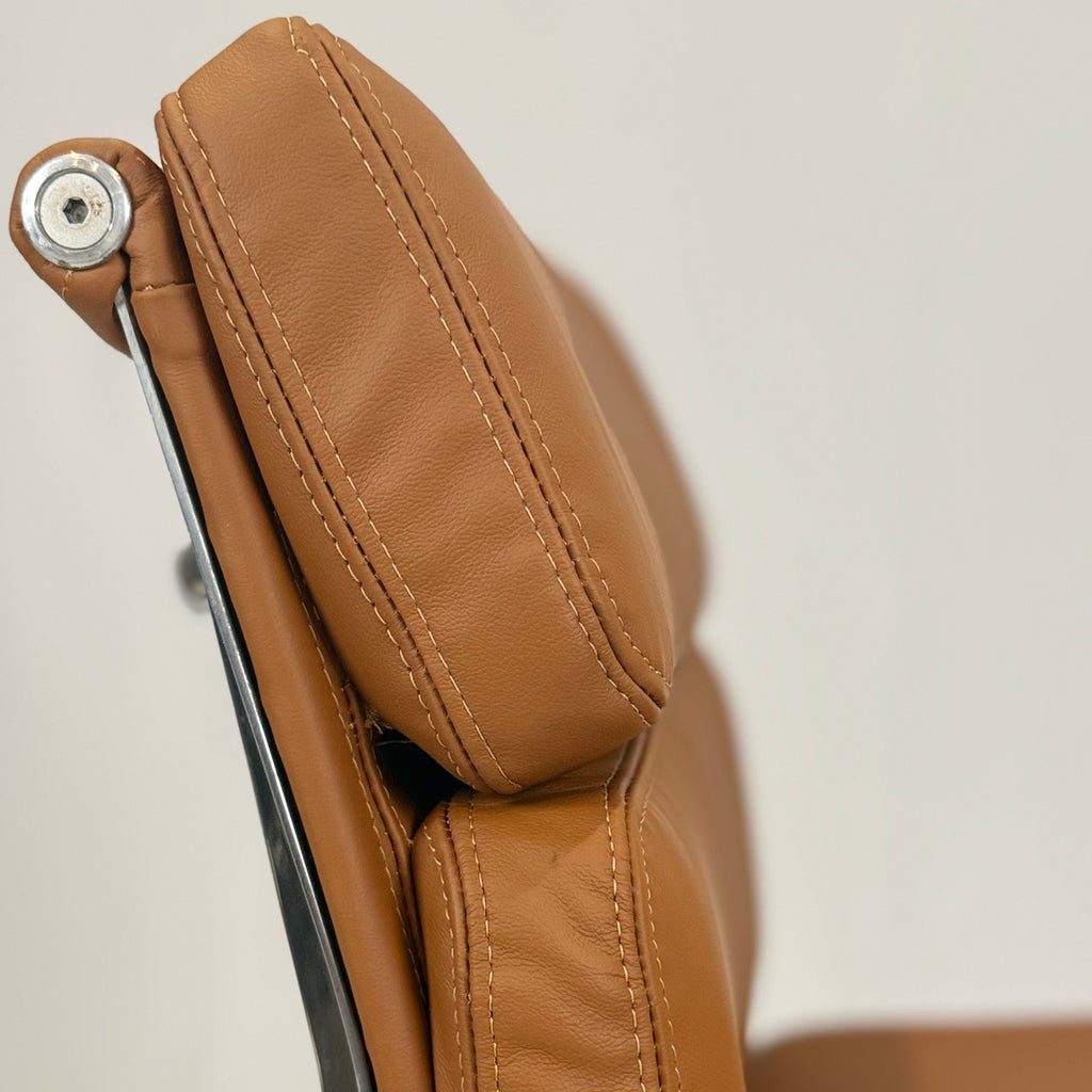 Set Of 5 Eames Aluminum Group Side Chairs