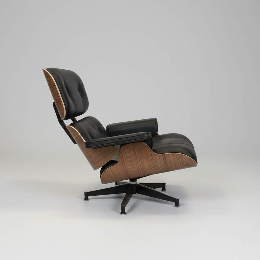 Eames Lounge Chair and Ottoman - TALL