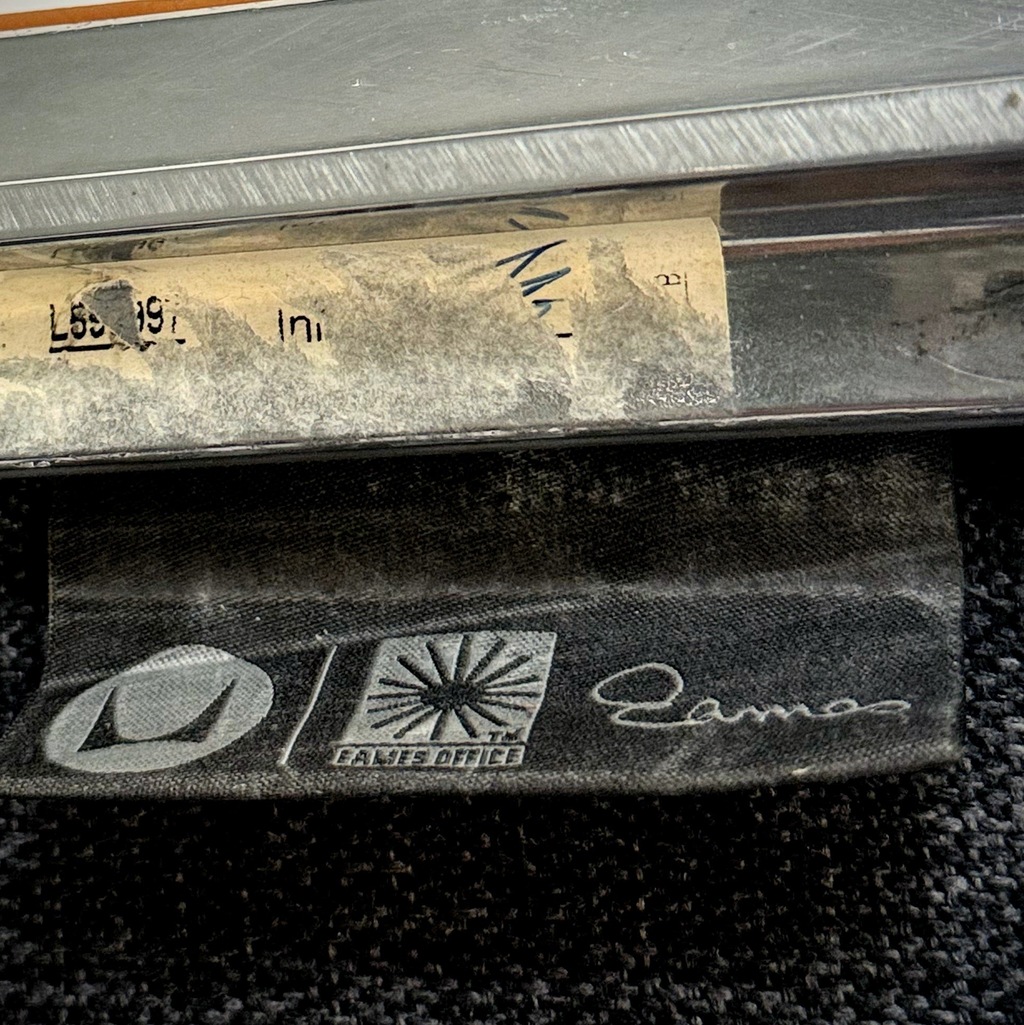 Set Of 5 Eames Aluminum Group Side Chairs